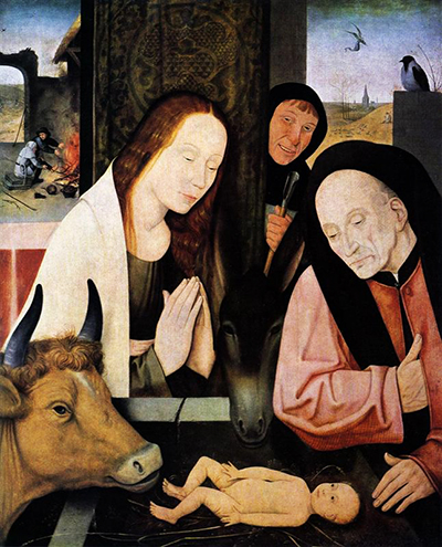 Adoration of the Child Hieronymus Bosch